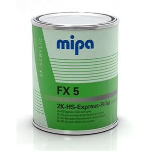 MIPA 2K Express Filler FX 5 1 l, tmavosivý, expresný plnič                      
